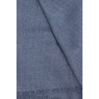 Blue Cashmere Scarf