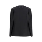 Black Wool Oves Aries Blazer