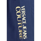 Blue Cotton Bermuda Shorts