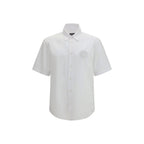 White Cotton Shortsleeve Shirt