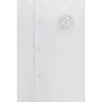 White Cotton Shortsleeve Shirt