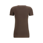 Brown Cotton T-Shirt
