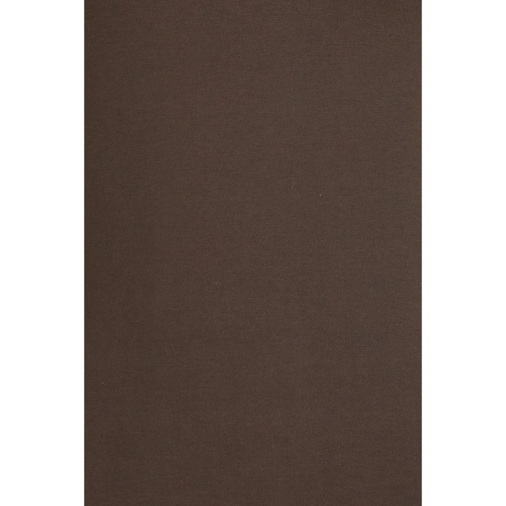 Brown Cotton T-Shirt