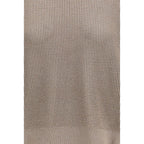 Gold Cotton Sweatshirt