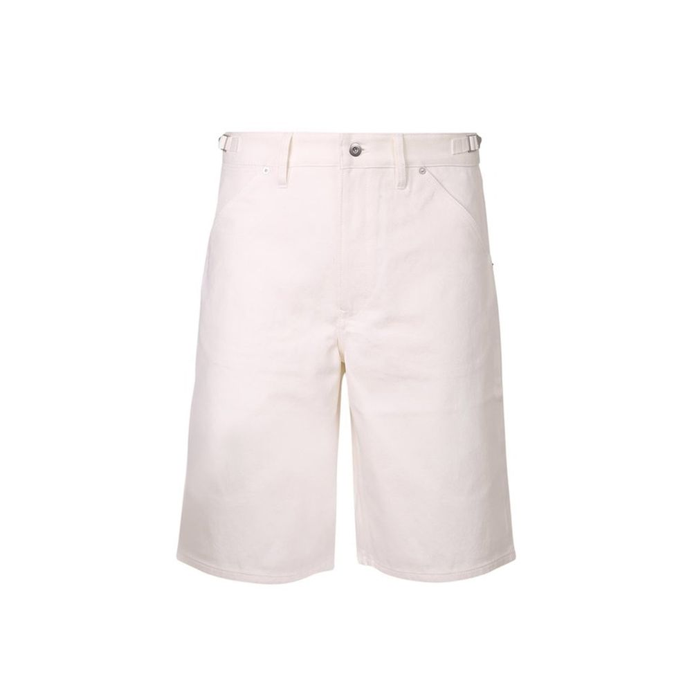 White Denim Shorts