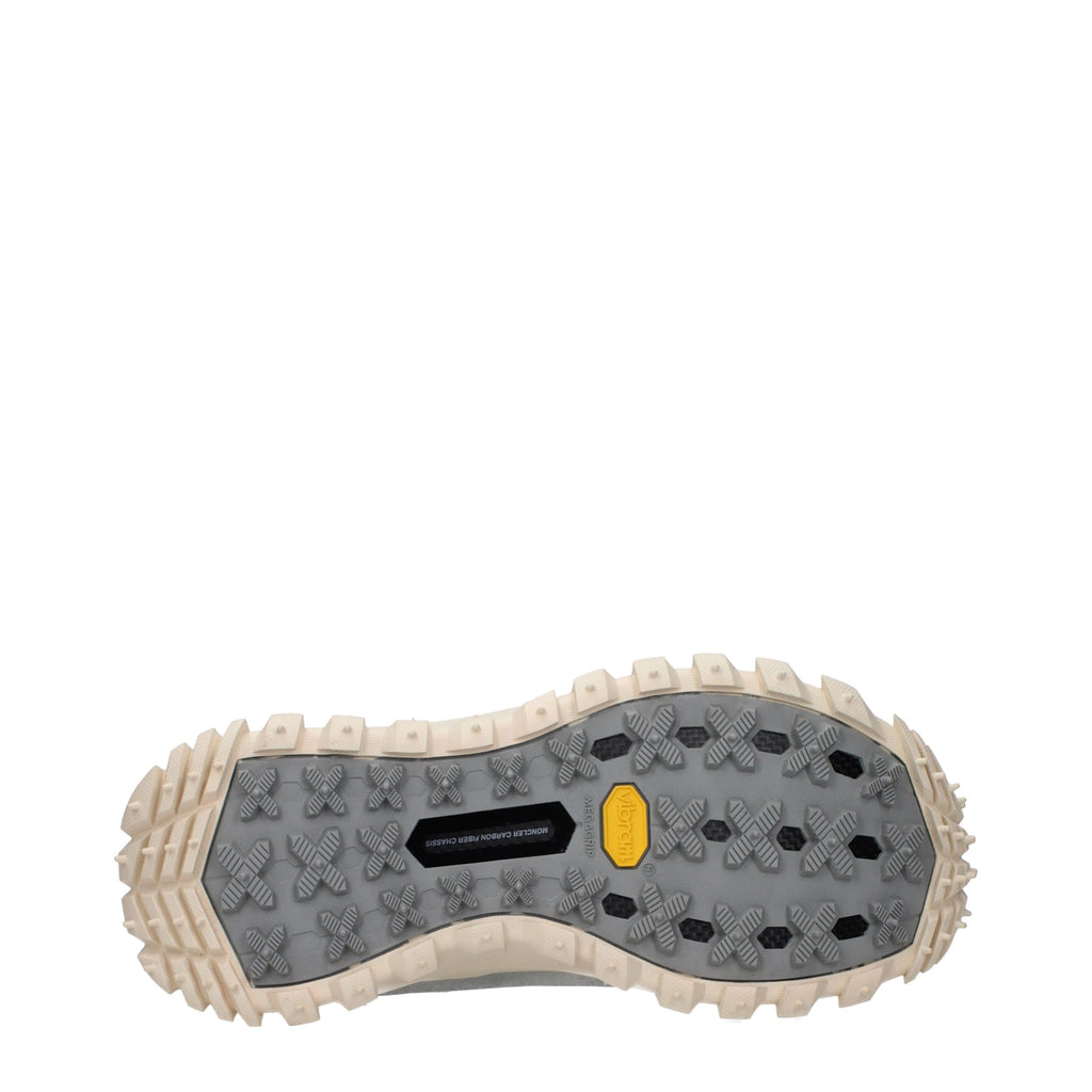 Gray Fabric Athletic Sneakers