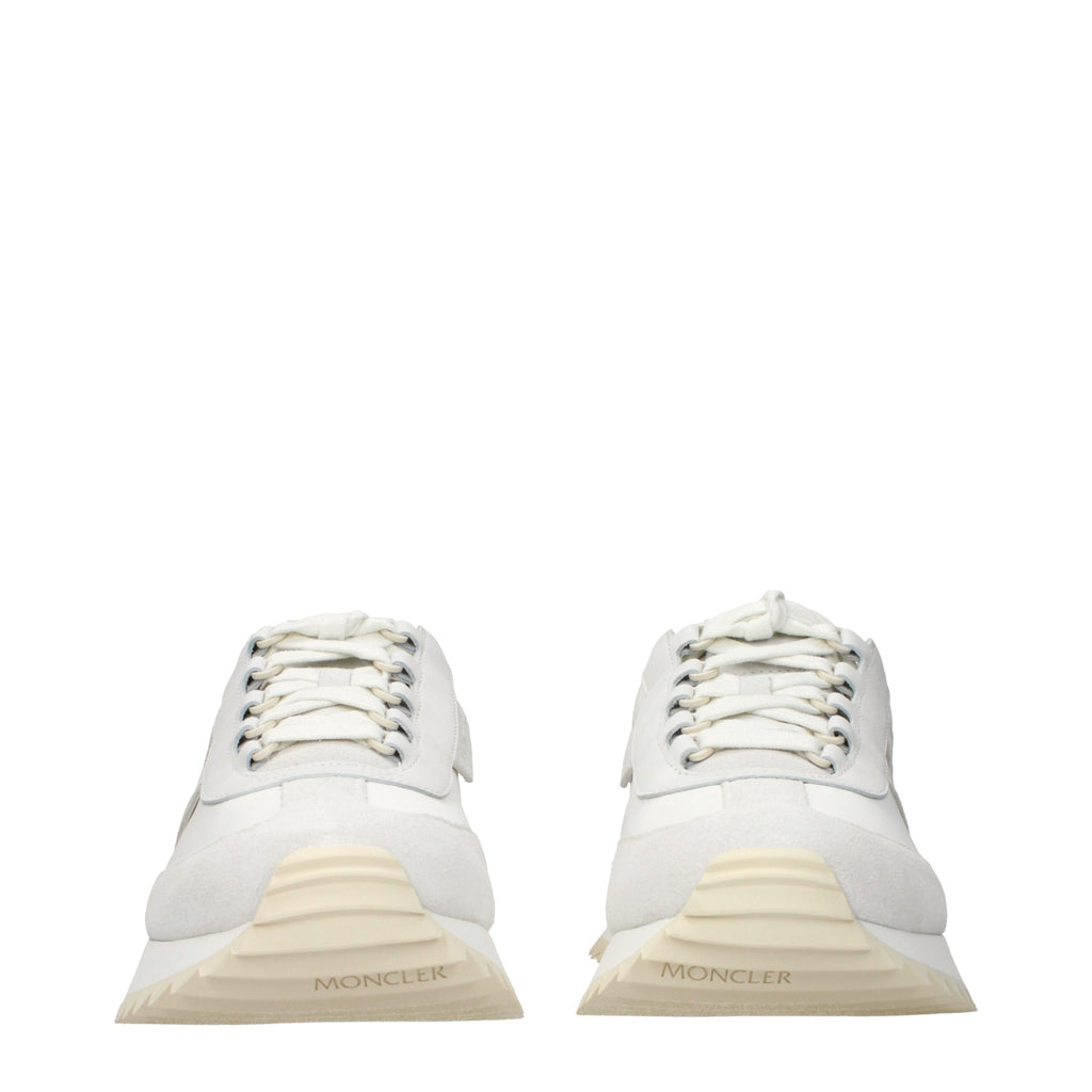 White Leather Athletic Sneakers