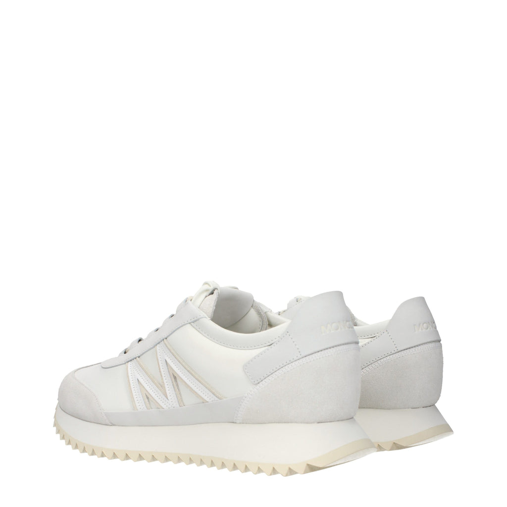 White Leather Athletic Sneakers