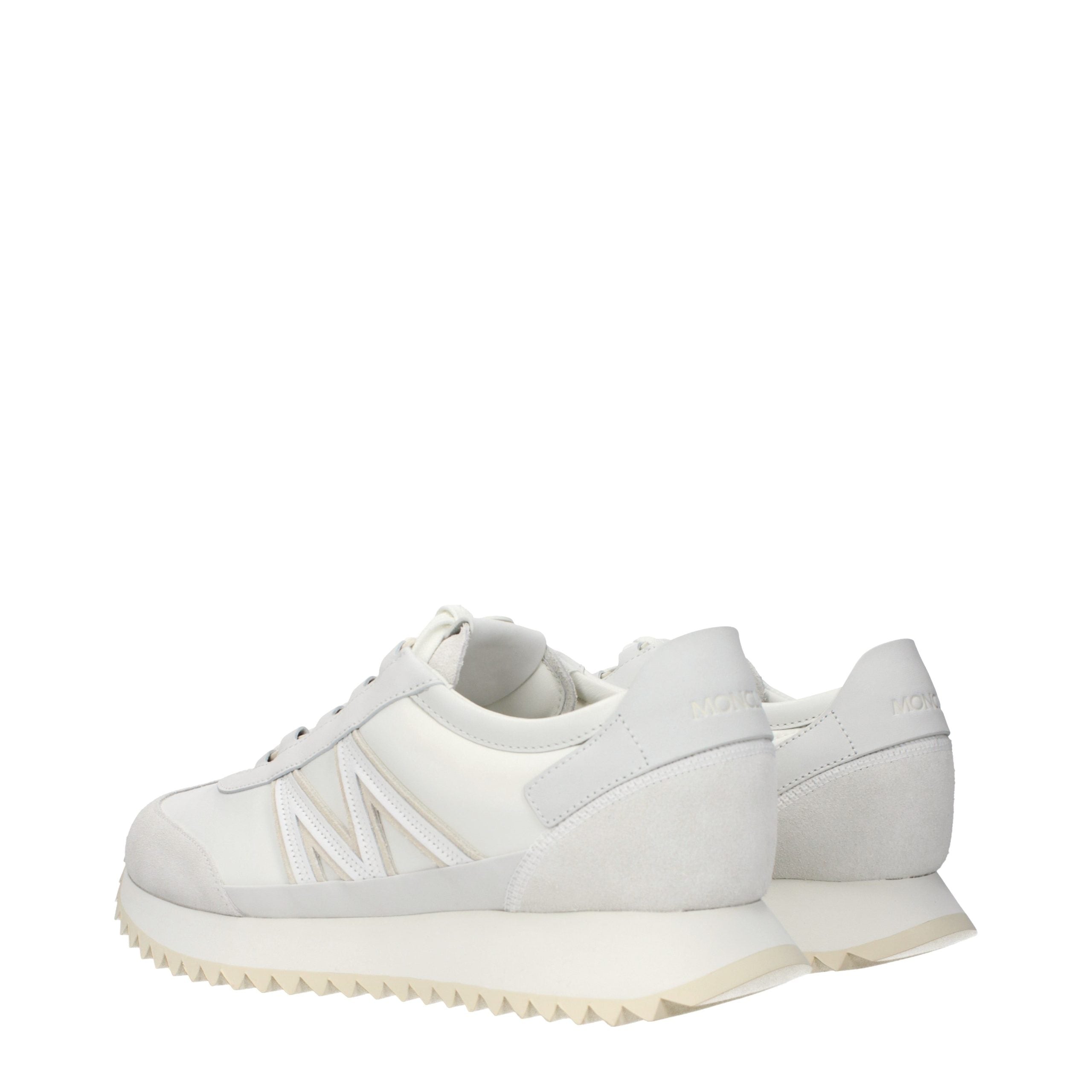 White Leather Athletic Sneakers