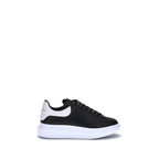 Black Calf Leather Bos Taurus Platform Sneakers