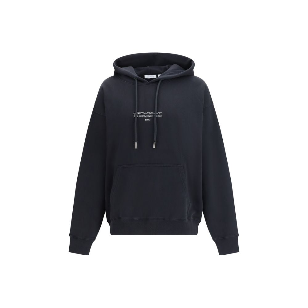 Black Cotton Sweatshirt