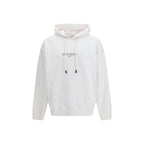 White Cotton Sweatshirt