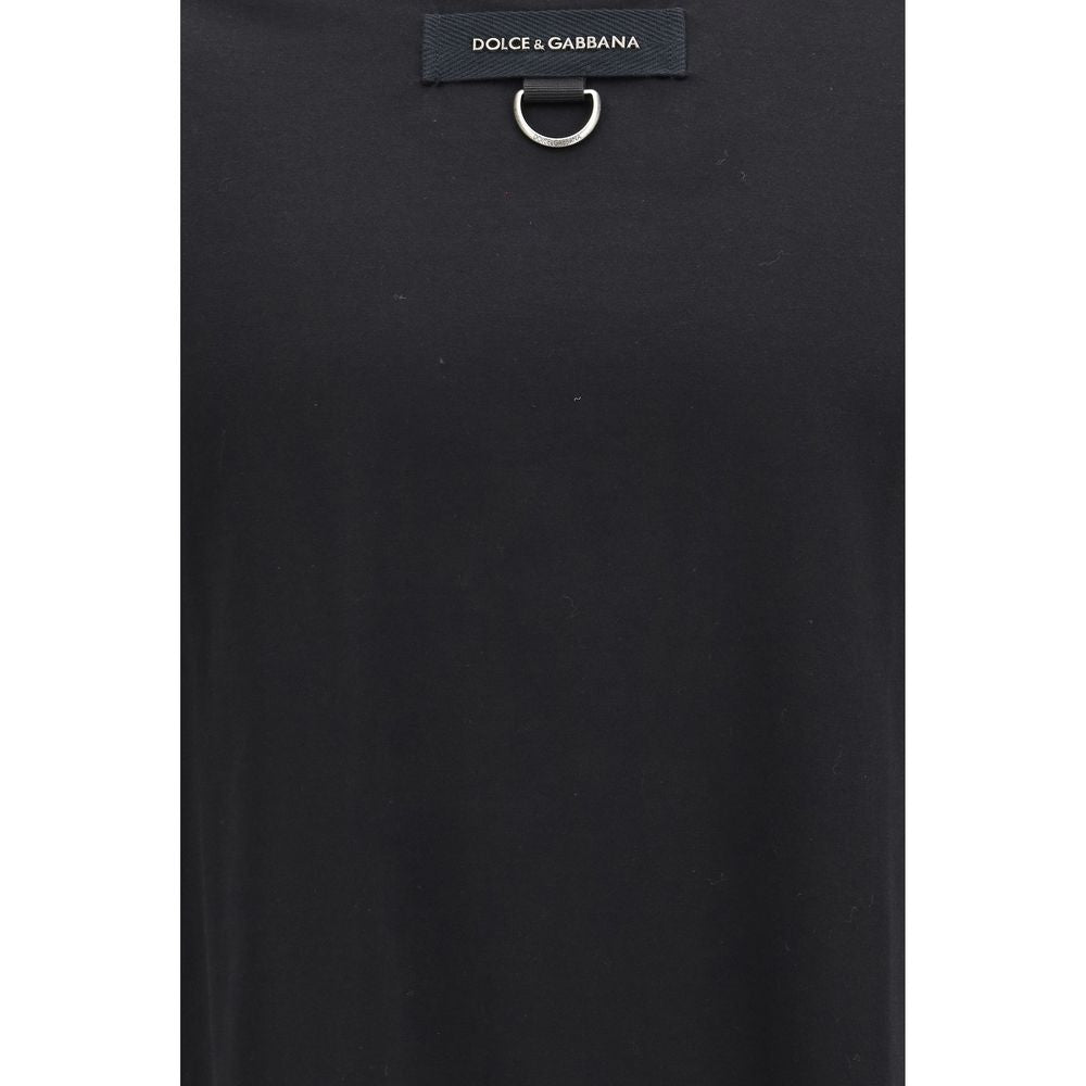 Black Cotton T-Shirt