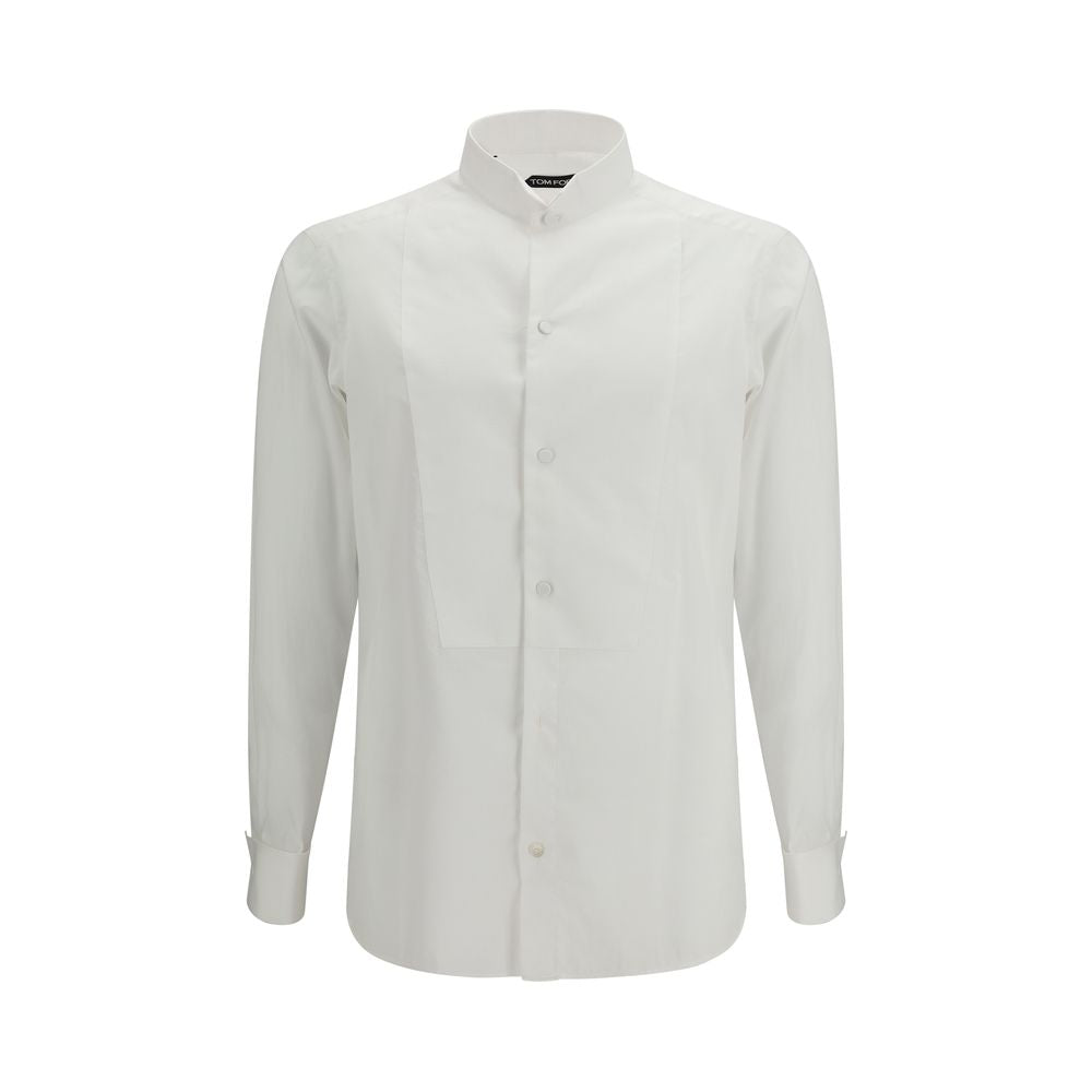 White Cotton Dress Shirt