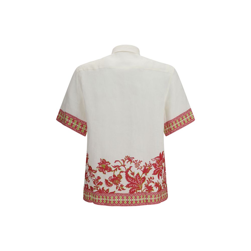 Multicolor Linen Pattern Shirt