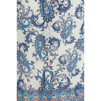 Blue Cotton Pattern Shirt