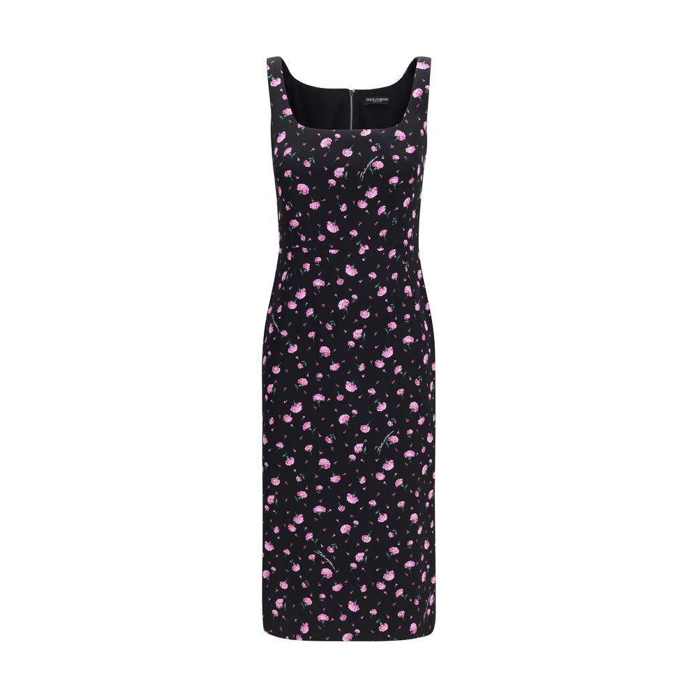 Multicolor Silk Casual Dress