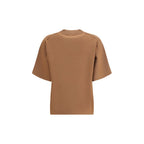 Brown Polyester T-Shirt