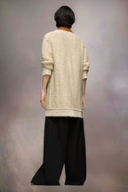Beige Fibres Cardigan