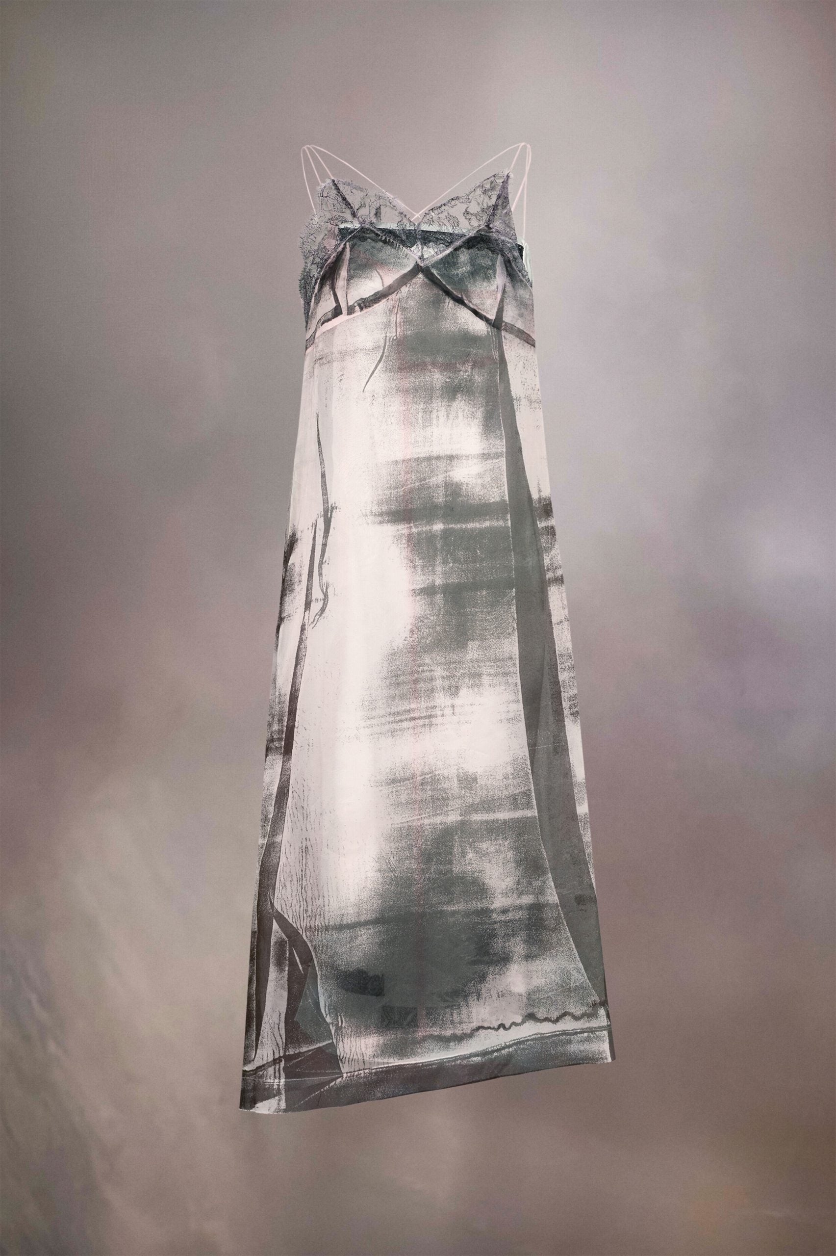 Green Fibres Midi Dress