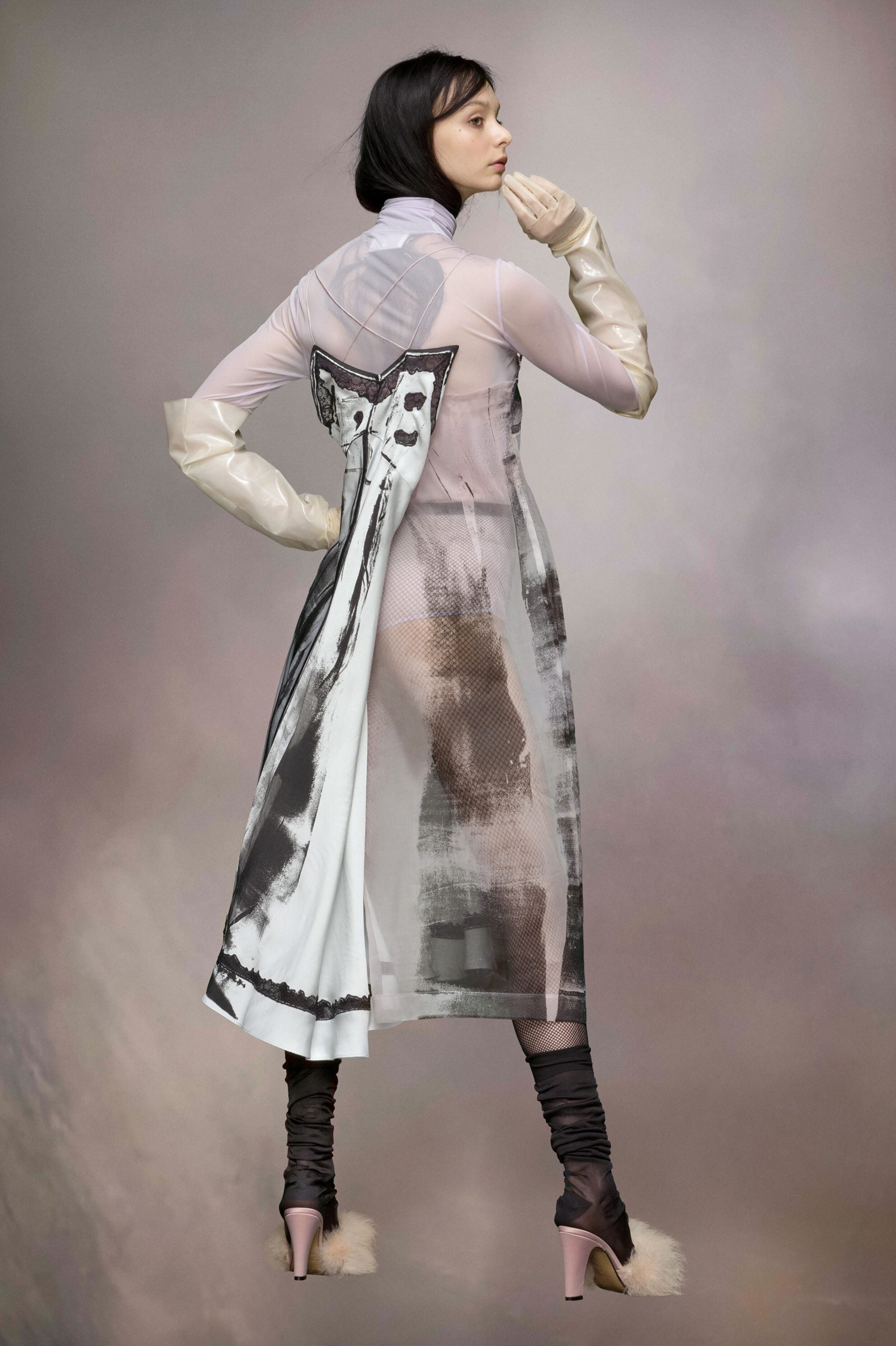 Green Fibres Midi Dress