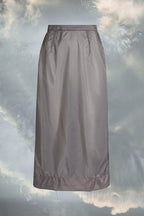 Gray Fibres Midi Skirt