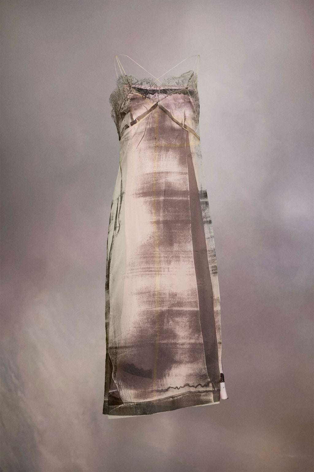 Fuchsia Fibres Midi Dress