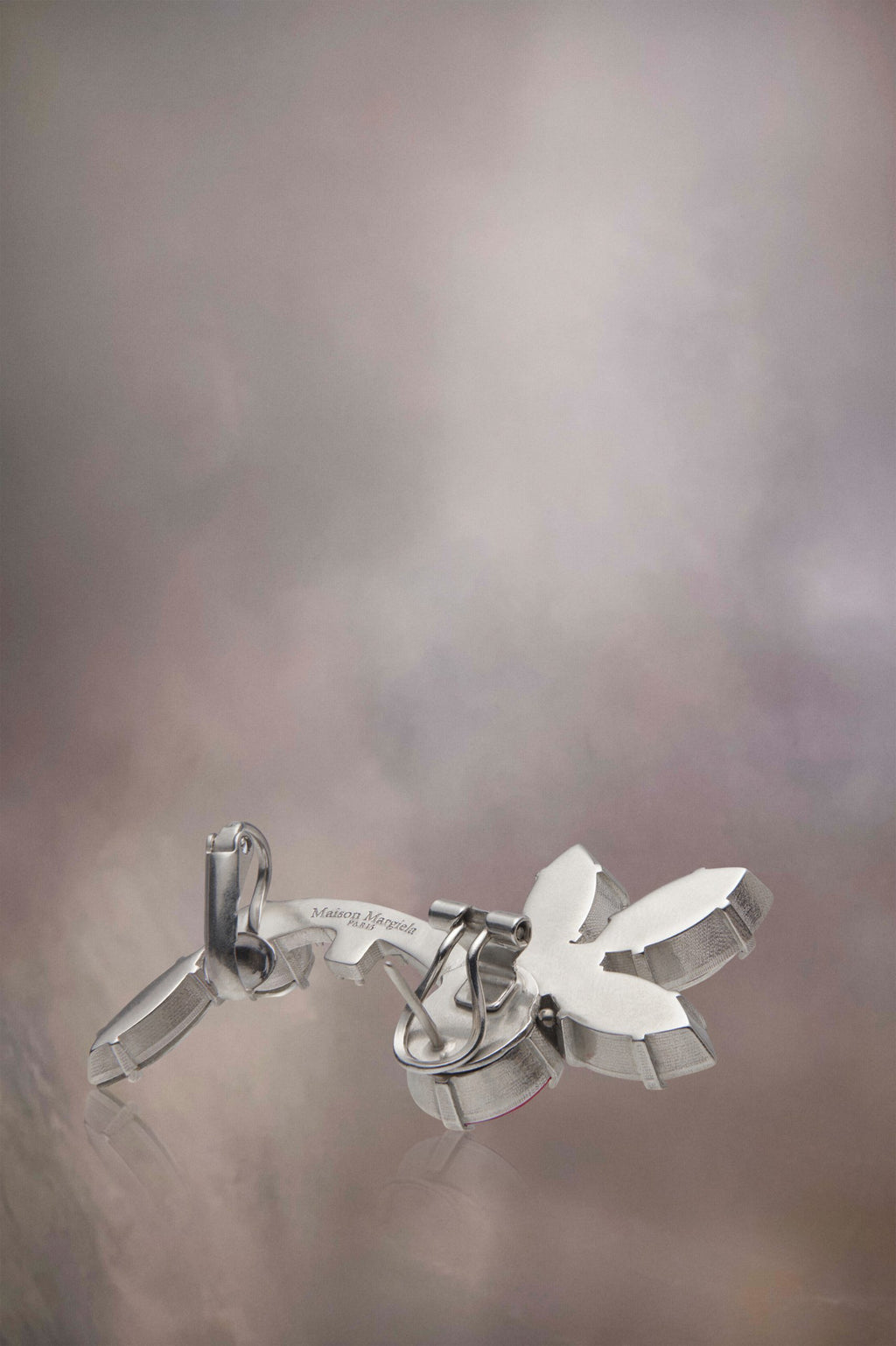 Bicolor Fibres Earrings