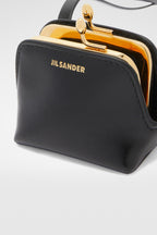 Black Fibres Clutch Bag