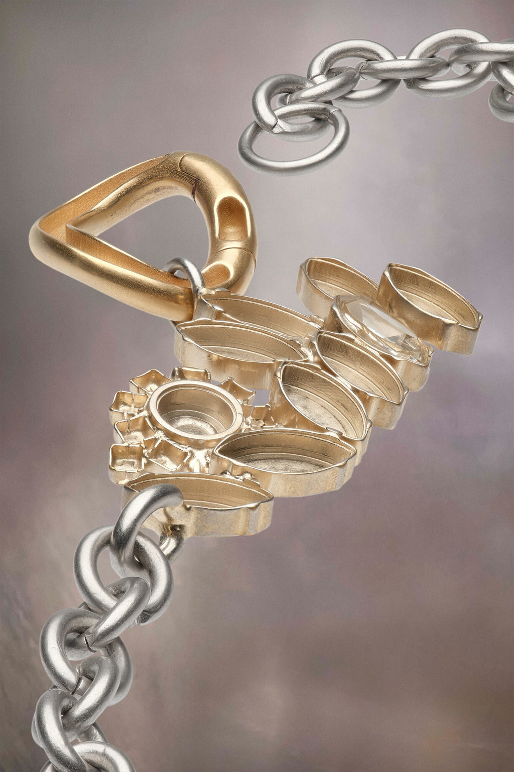 Bronze Fibres Necklace