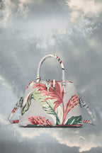 Gray Fibres Crossbody Bag