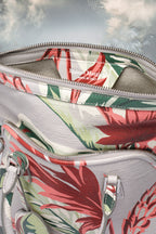 Gray Fibres Crossbody Bag