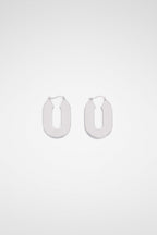 Silver Fibres Earrings