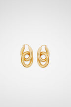 Gold Fibres Earrings
