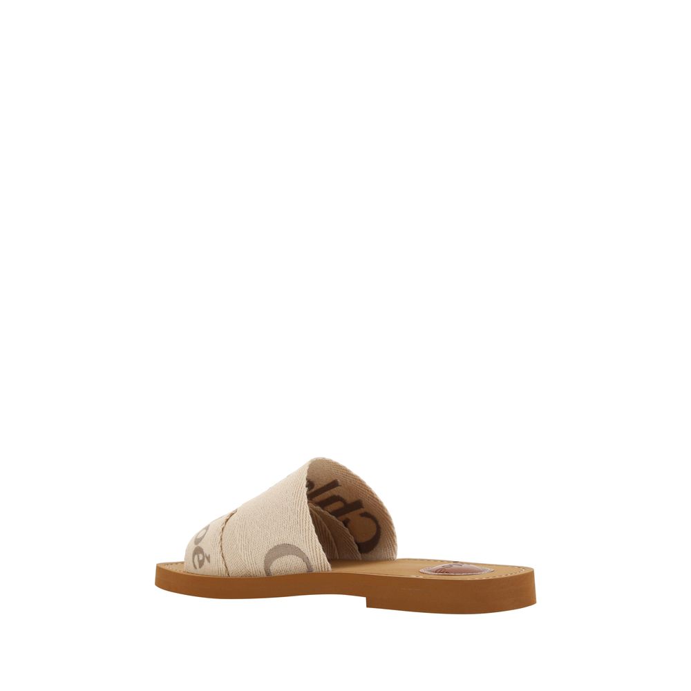 Multicolor Cotton Sandals