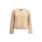 Beige Cashmere Sweater