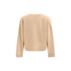 Beige Cashmere Sweater