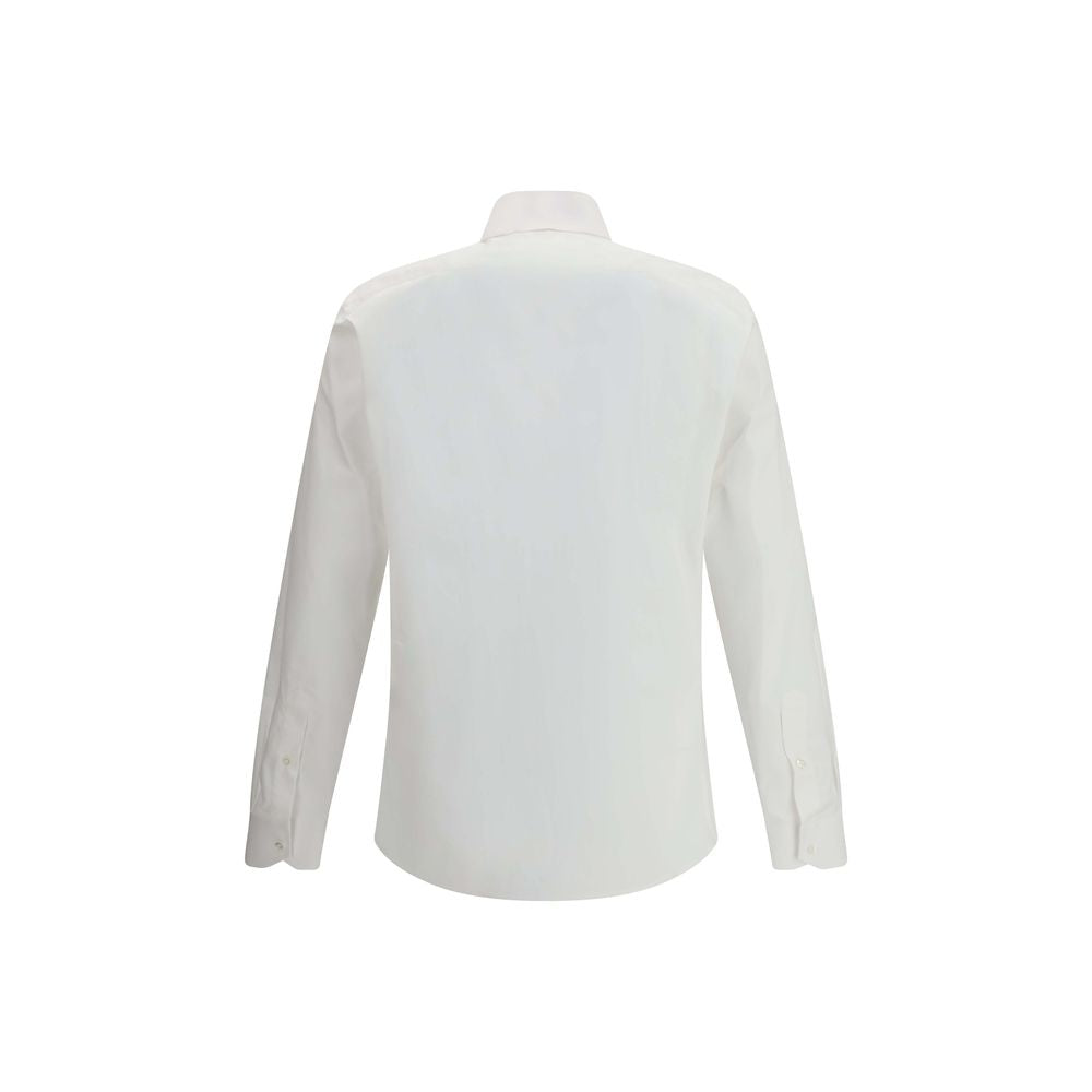 White Cotton Dress Shirt