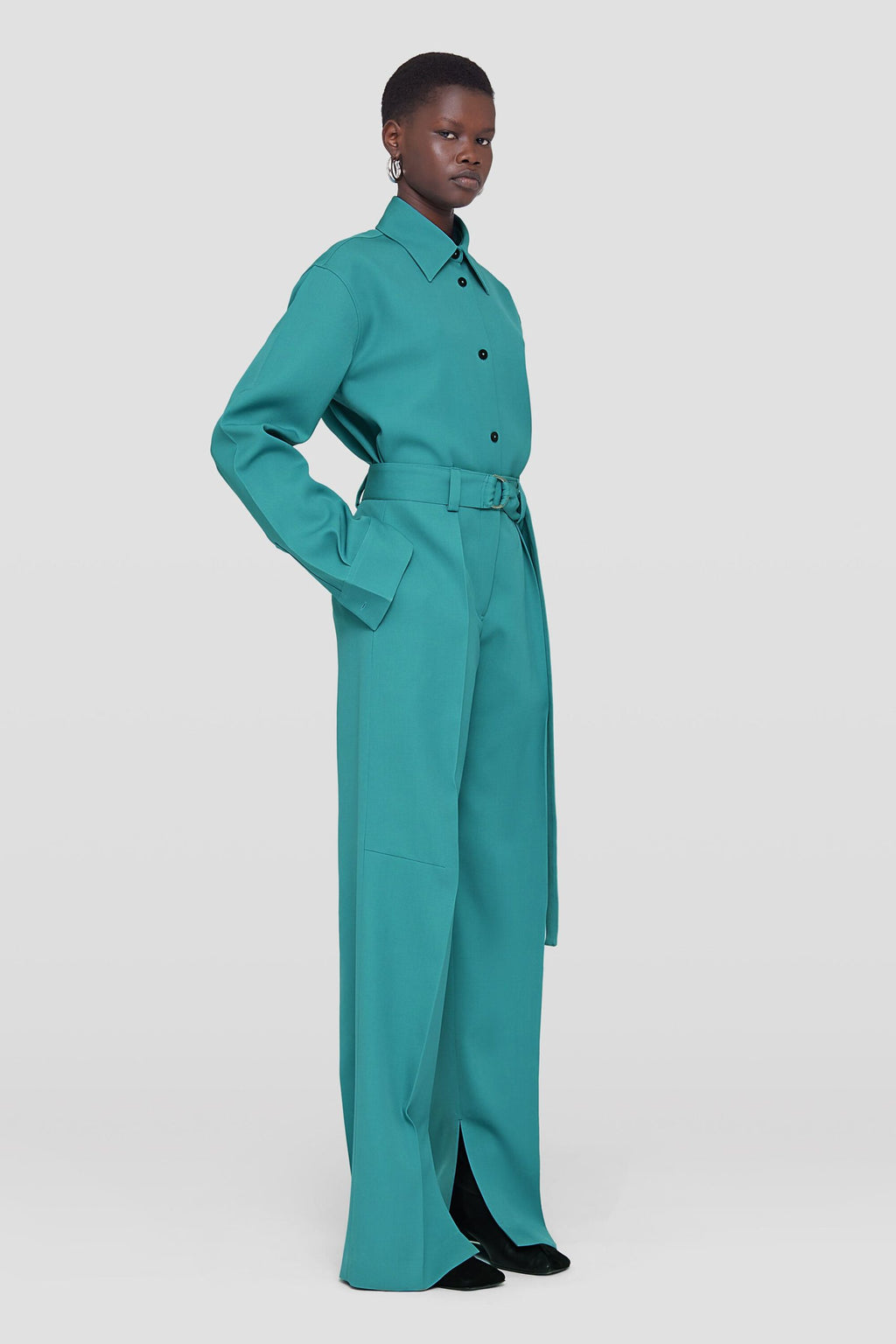 Green Fibres Casual Pants