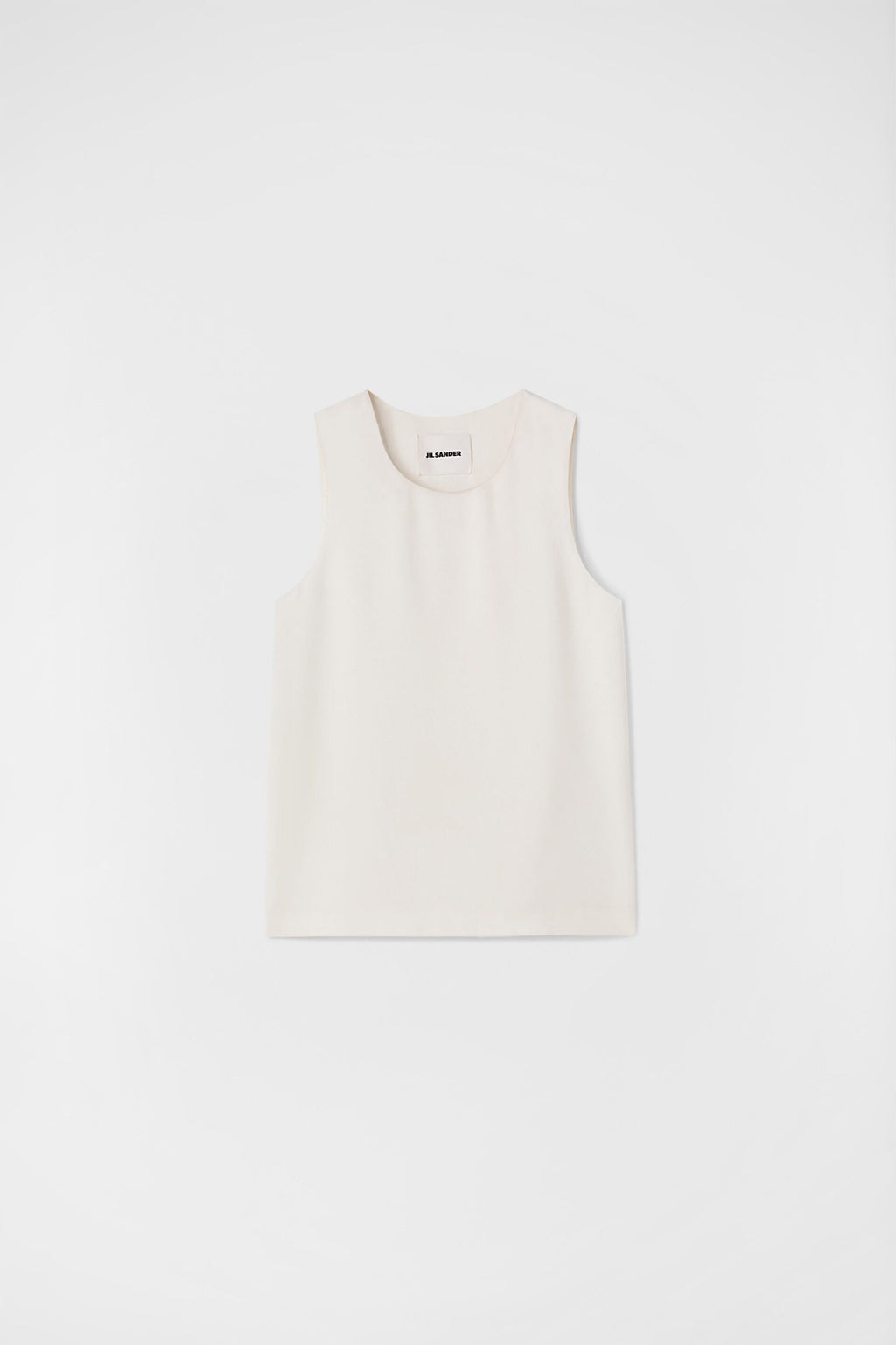 Beige Fibres Tank Tops