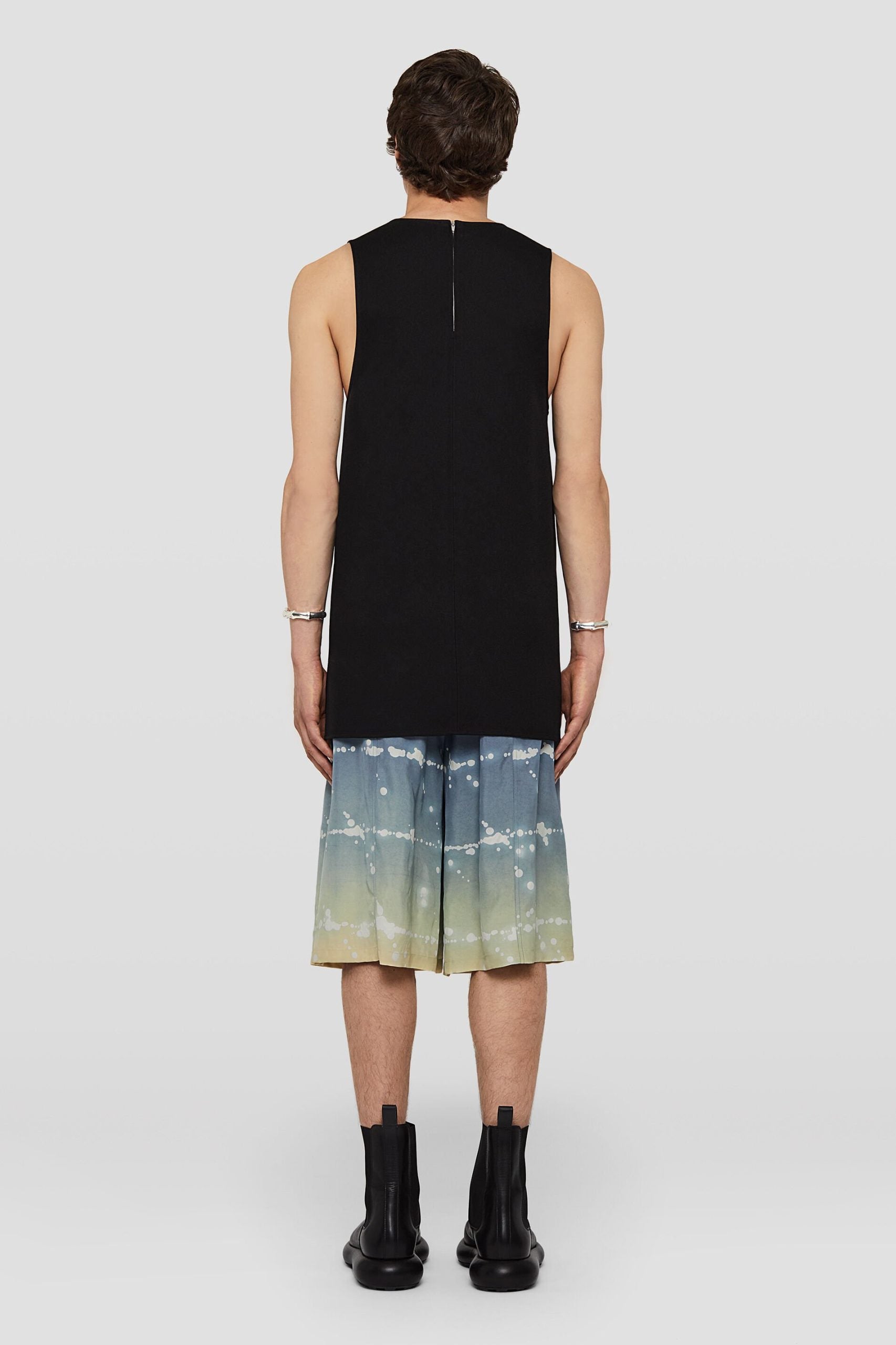 Blue Fibres Bermuda Shorts