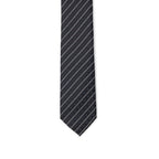 Black Polyester Tie