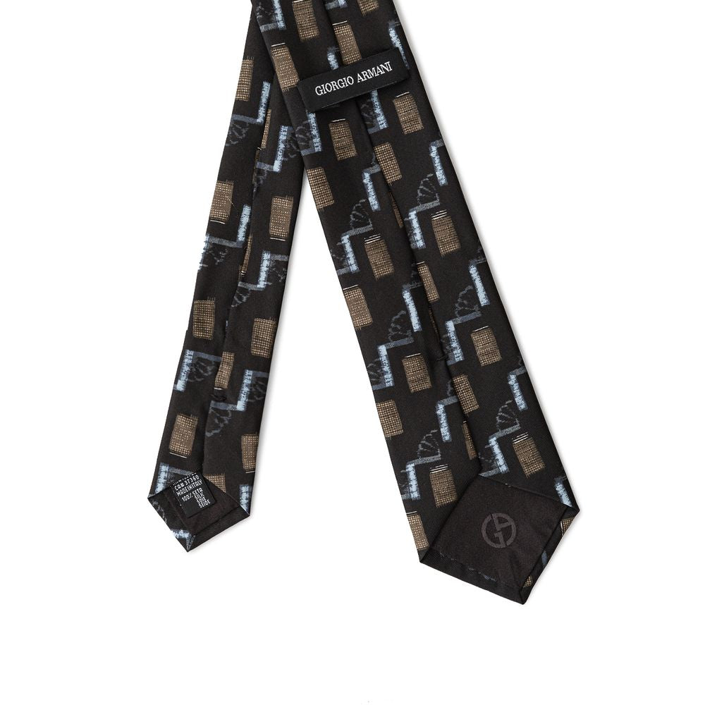 Black Silk Tie