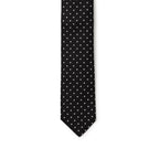 Black Silk Tie