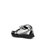 Multicolor Rubber Athletic Sneakers