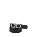 Black Calf Leather Bos Taurus Regular Belt