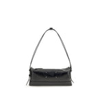 Black Calf Leather Bos Taurus Shoulder Bag