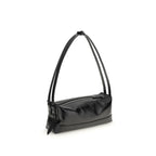 Black Calf Leather Bos Taurus Shoulder Bag