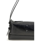 Black Calf Leather Bos Taurus Shoulder Bag