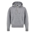 Gray Cotton Hoodie
